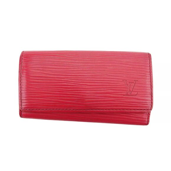 LOUIS VUITTON key case Epi Epi Leather Authentic USED T20607 - Picture 1 of 4
